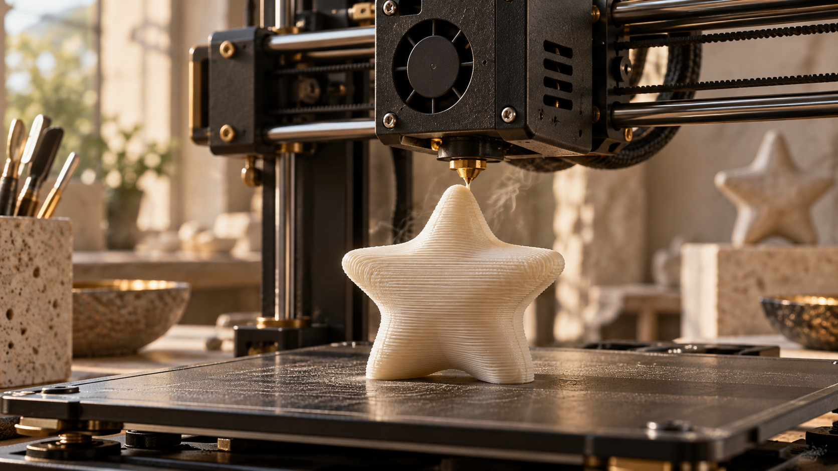 3D yazıcıda figür prototipi